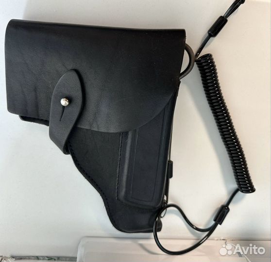 Кабура для ПМ с протиркой и ремешком