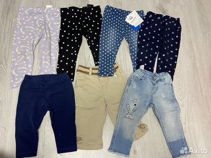 Пакет вещей на девочку 74-80 р