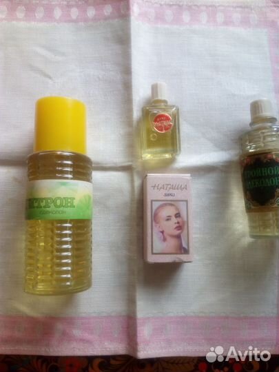 Одеколон Тройной. Винтаж СССР, конец 80-х