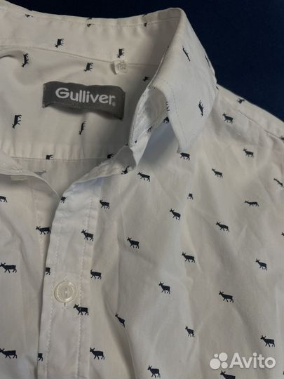 Рубашка детская оригинальная Gulliver