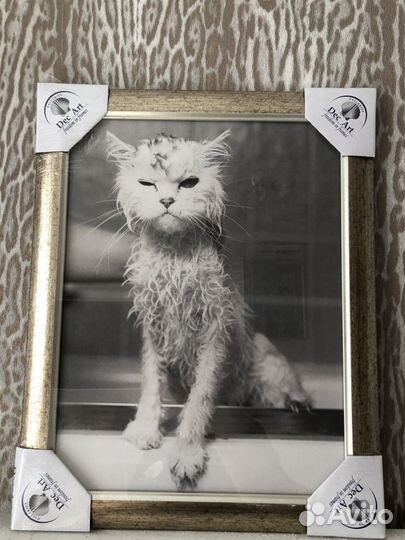 Репродукция/картина/рисунок в рамке. Новая