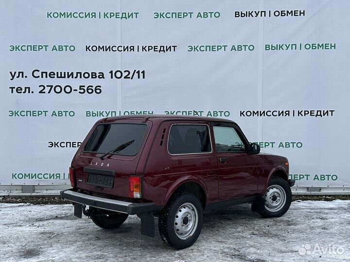 LADA 4x4 (Нива) 1.7 МТ, 2020, 46 935 км