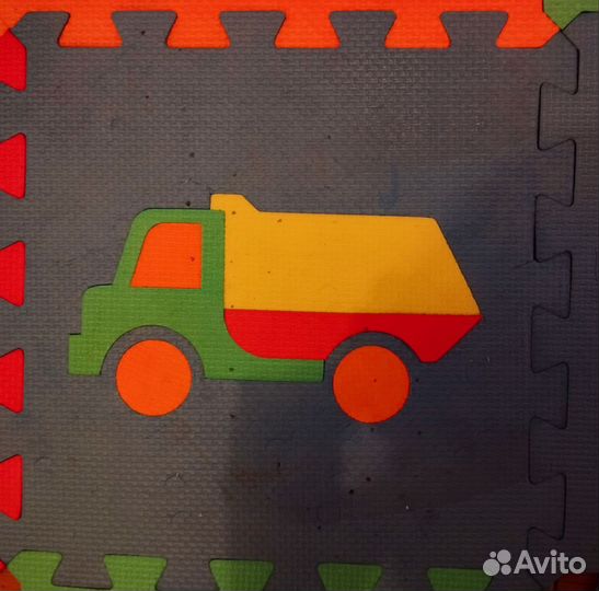 Детский игровой коврик. Пенопласт