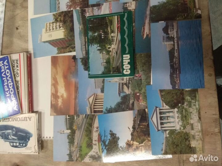Наборы открыток СССР города