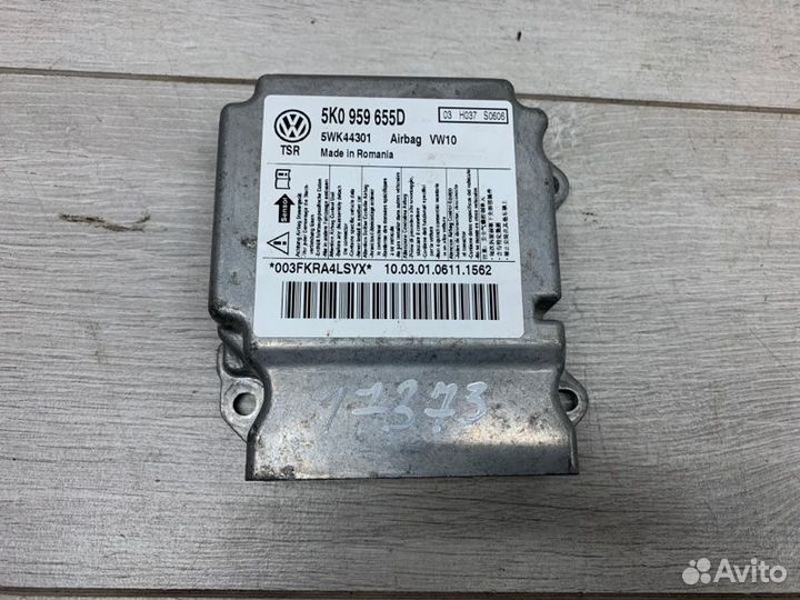 Эбу подушки безопасности Volkswagen Golf хэтчбек