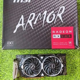 Видеокарта rx 580 8gb MSI