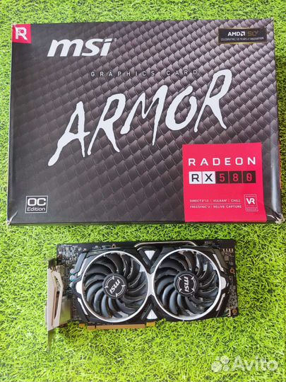 Видеокарта rx 580 8gb MSI