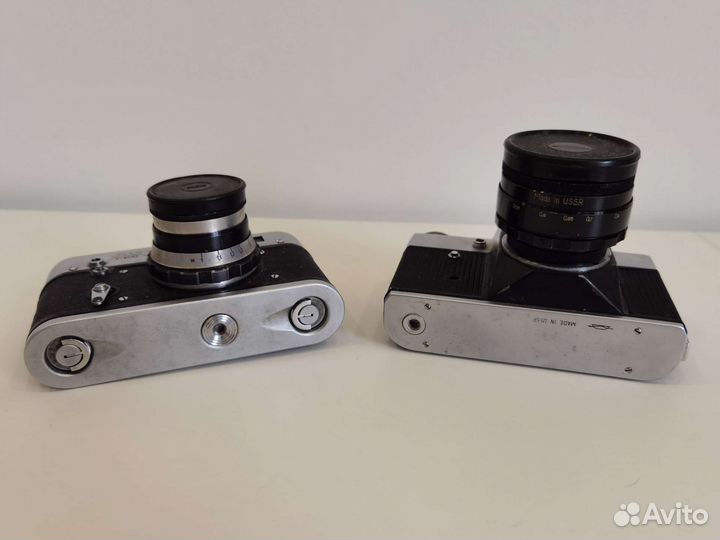 Плёночный фотоаппарат фэд 3, zenit-b helios 44 2