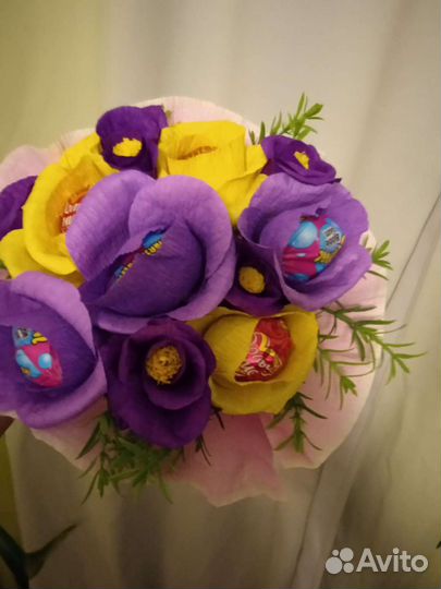 Букеты из конфет