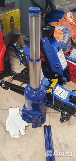 Домкрат гидравлический телескопический 10Т H 565мм