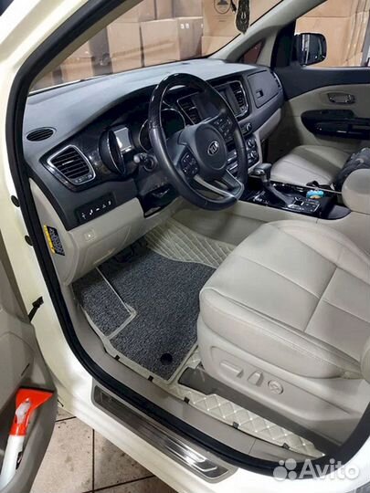 3D коврики из экокожи Maybach