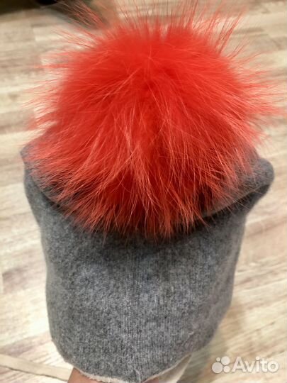 Шапка зимняя на девочку р.48-50 Dan&Dani