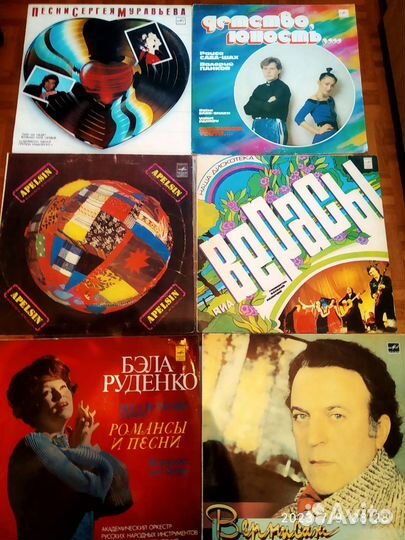 Пластинки в коллекцию. В отличном состоянии