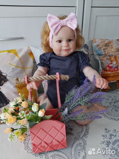 Новая кукла реборн, девочка Мэдди