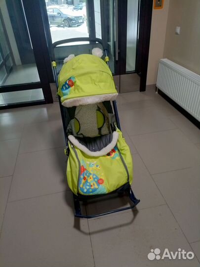 Санки коляска ника