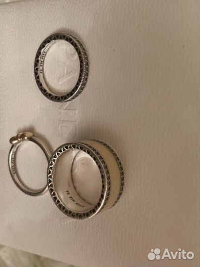 Серебряное кольцо Pandora