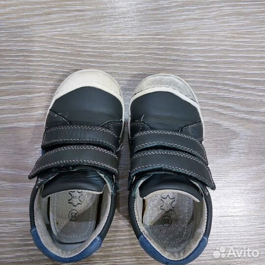 Кеды 25 для мальчика натуральная кожа