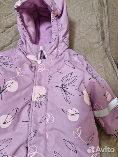 Зимний комбинезон baby go 80 для девочки