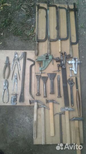 Инструменты. Тиски, топоры,молотки СССР