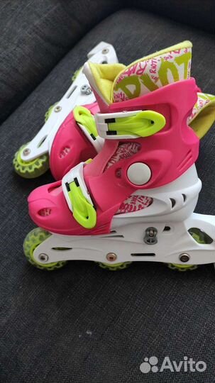 Роликовые коньки раздвижные 26-29 размер