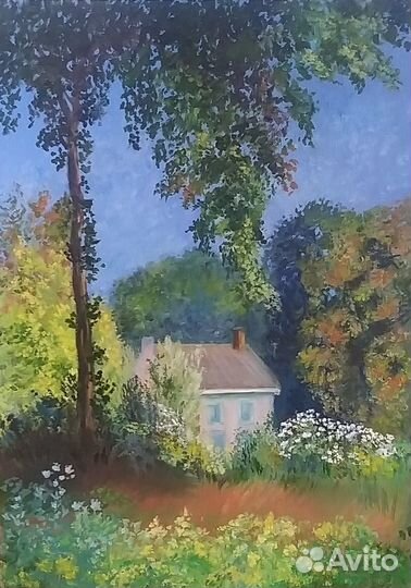 Картина Маслом на холсте Пейзаж