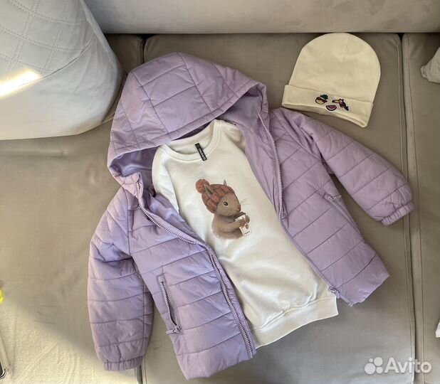 Демисезонная куртка на девочку 116