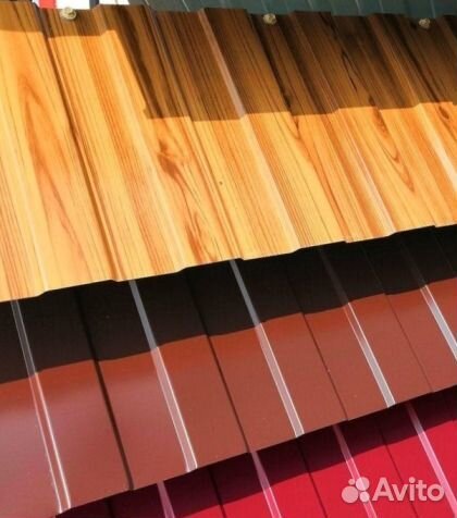 Профнастил С8 окрашеный, м2