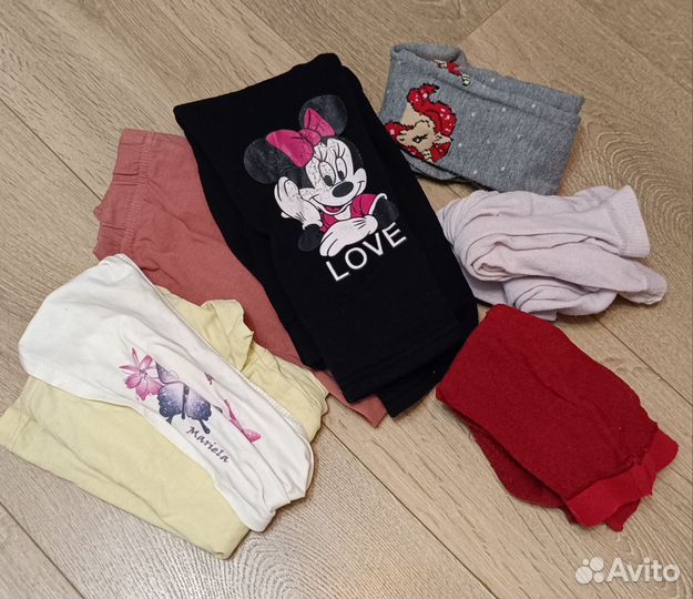 Детские вещи пакетом на девочку 92