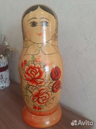 Матрешка СССР раритет музыкальная