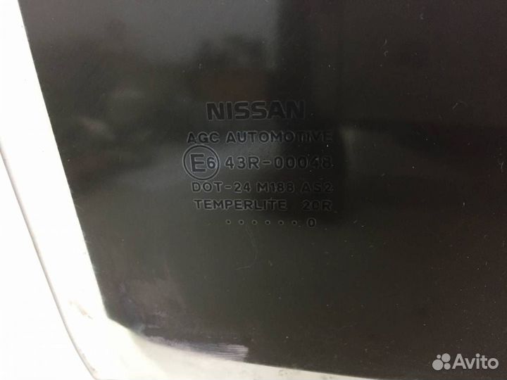 Стекло двери задней правой Nissan Qashqai J10 2006