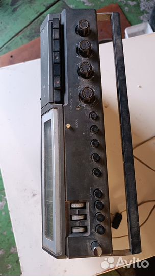 Радиоприемник кассетный Радиотехника Рига 110 СССР