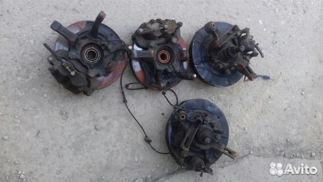 Ступица, суппорт, тормозной диск, ниссан икстрейл