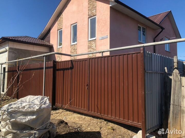 Откатные ворота под ключ