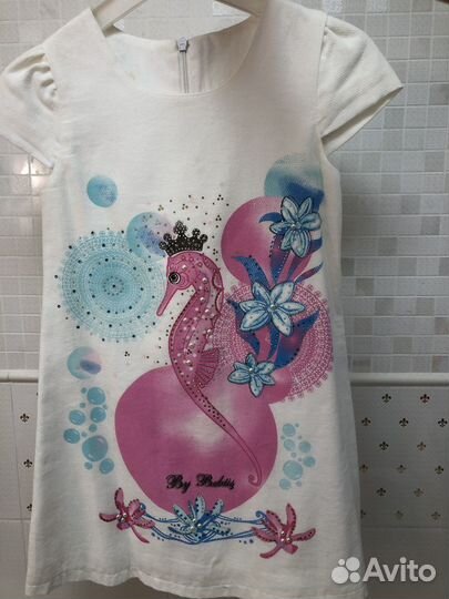 Нарядное платье для девочки 4-5 лет bebus