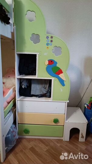 Двухъярусная кровать бу