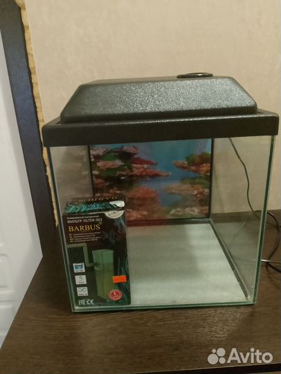Аквариум куб 30*30*30