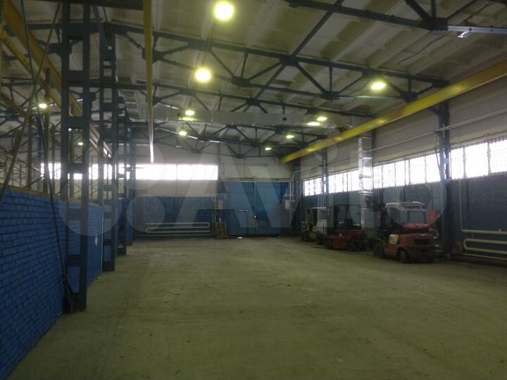 Производственное помещение с кран-балкам, 1460 м²