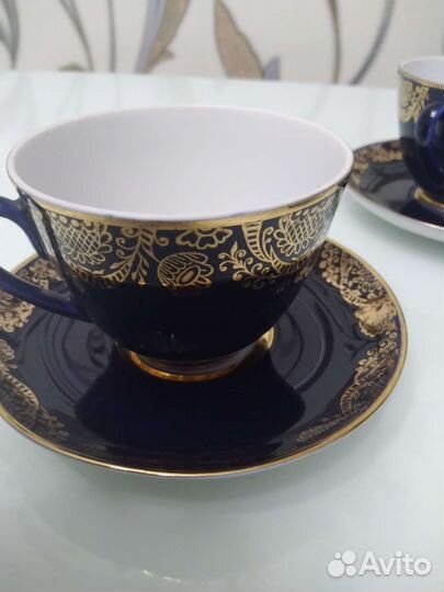 Сервиз чайный Кобальт Фриз