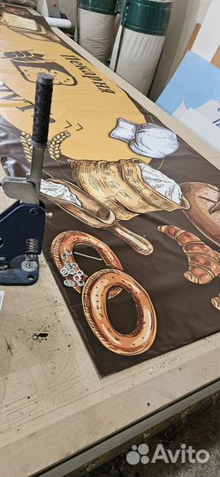 Рекламные баннеры, изготовление