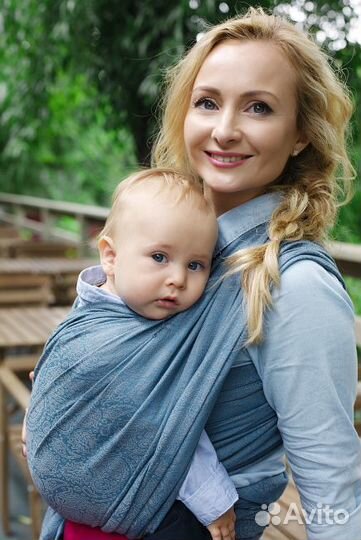 Слинг-шарф ellevill paisley calla