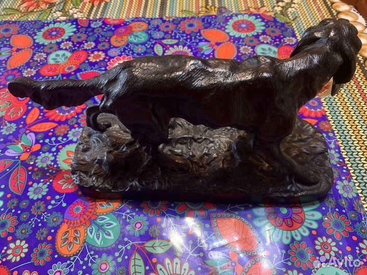 Каслинское литье. Собака сеттер