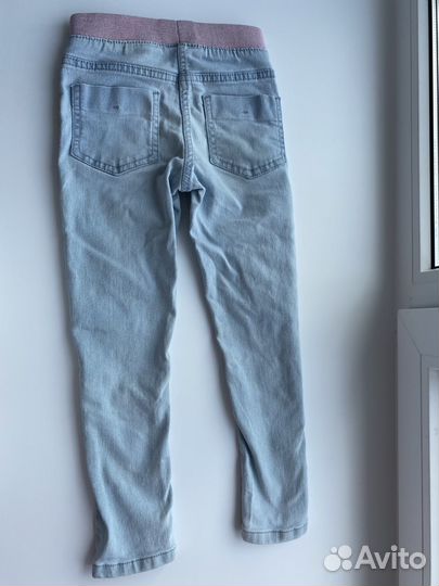 Джинсы для девочки 116