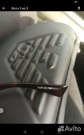 Солнцезащитные очки Армани оригинал