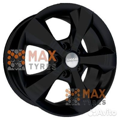 Скад Кельн Черный бархат 7/0 R16