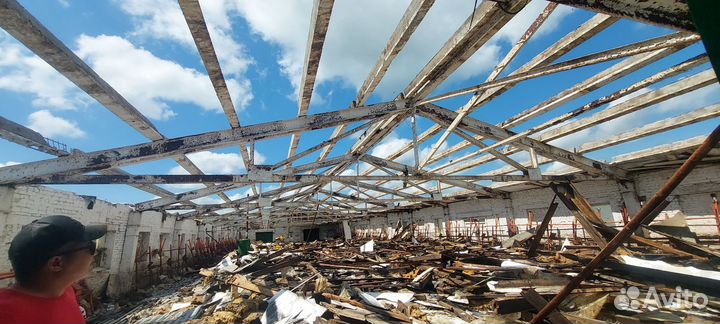 Фермы металлические 18 м