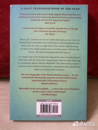 Katja Hoyer Blood and Iron