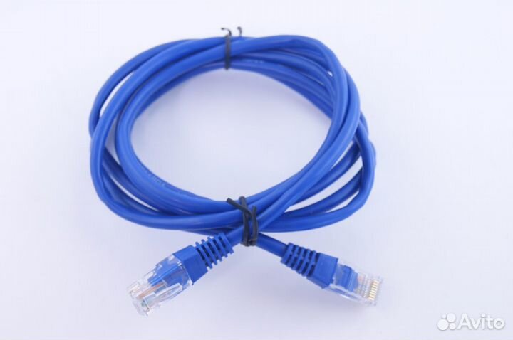 Патч-корд 1,5м литой UTP Cat 5e