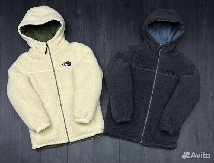 Двухсторонняя куртка TNF барашек