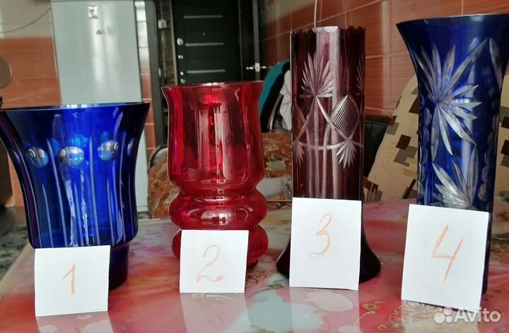 Вазы времен 1950-1970 времен СССР