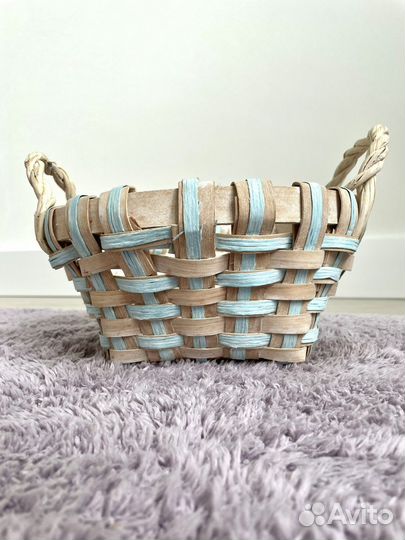 Корзина плетеная